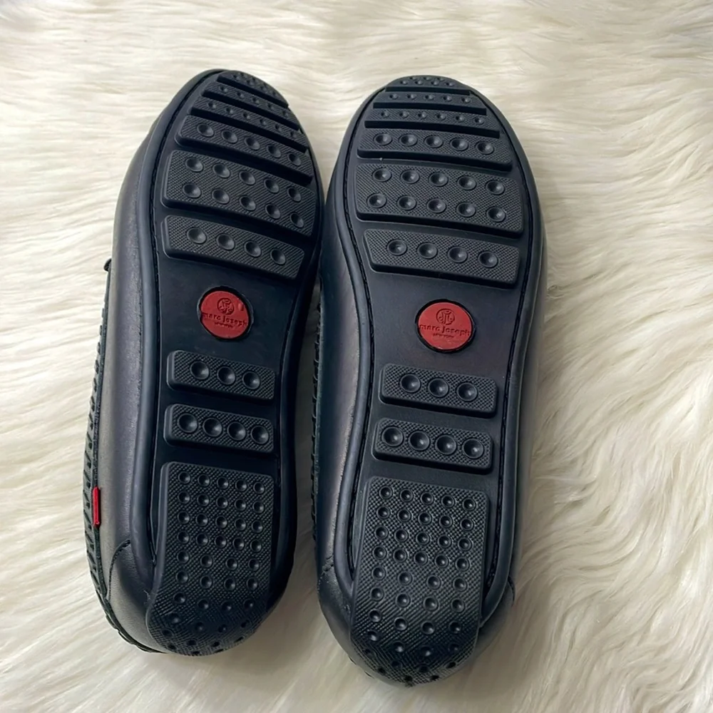 MARC JOSEPH Wythe St Embossed Driver Shoes